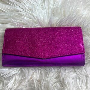 Glittery Pink Women's Clutch! NWT!